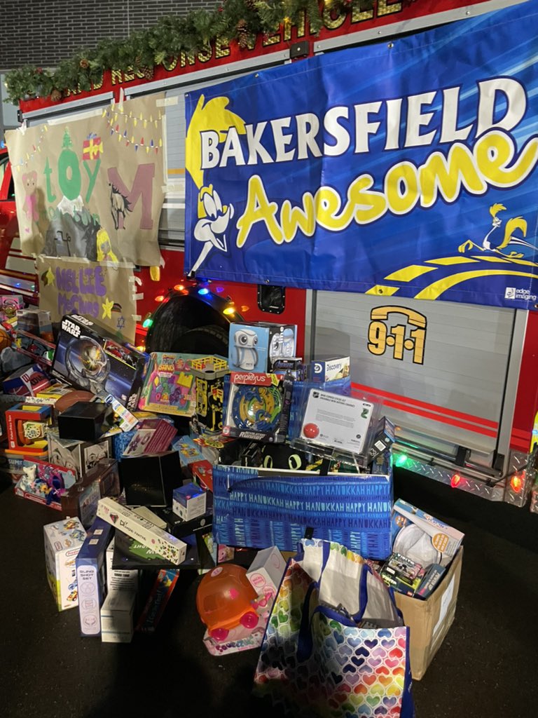 Thank you for your generosity <a href="/Bakersfield_PS/">Bakersfield PS</a> for helping to build <a href="/ToyMountain/">Toy Mountain</a> with <a href="/CTVToronto/">CTV News Toronto</a>  #bekindbeproudbebakersfield