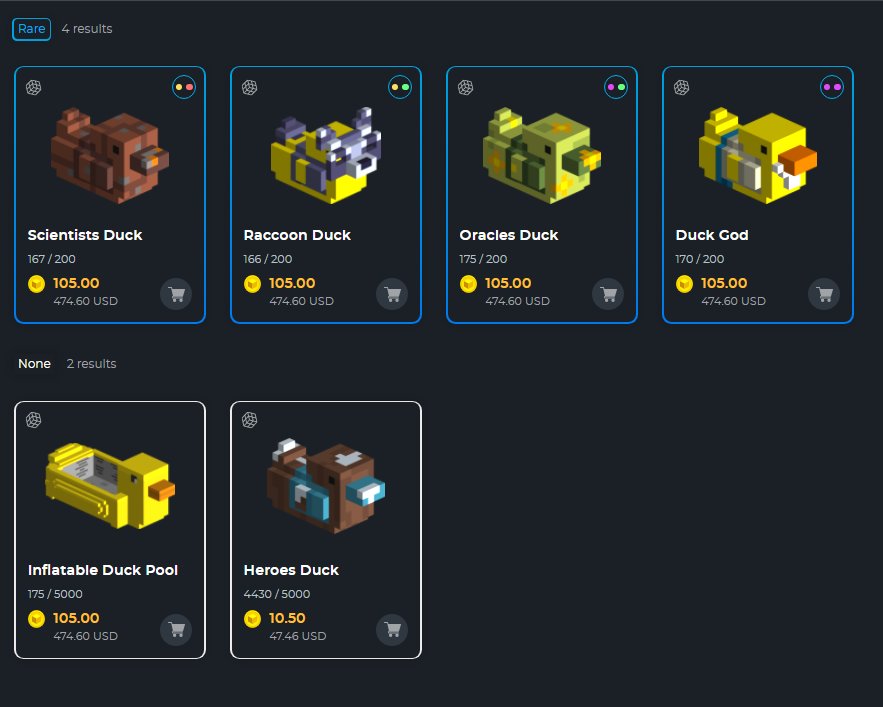 _bill's tweet photo. @TheSandboxGame There are 6 ducks in the collection!

@TheSandboxGame https://t.co/Hqao4BOrXV