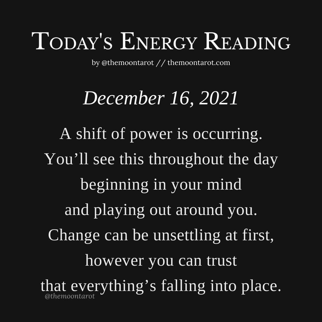 themoontarot_'s tweet photo. Today's Energy Reading: December 16th, 2021 https://t.co/yhniIUv2dw