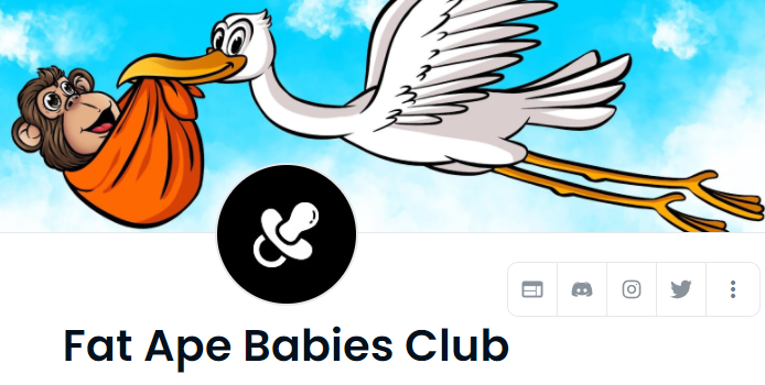 fatapeclub's tweet photo. 3 days after breeding and we have has 1,396 baby ape's bred. Check out the new collection! 🦍🚀🌙

https://t.co/IiBBmmxtCK

#NFT #NFTs #Crypto #Cryptocurrency https://t.co/jAlmgLjqoe