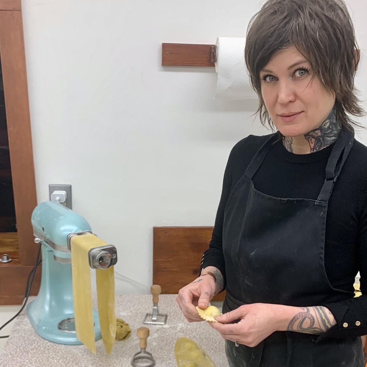 Rachel Hoover, Aleut, Native Elder Subsistence Program Coordinator, prepares ravioli for food distribution at the Native Conservancy Center.

Native Conservancy's next distribution will be on December 17th. 

For more information, contact our office: info@nativeconservancy.org