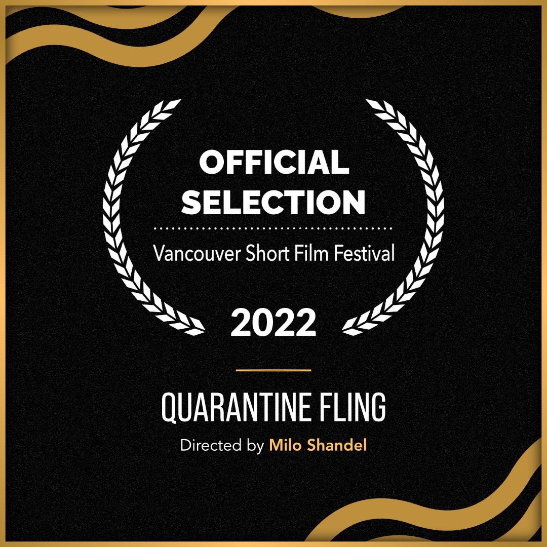 QF_Shortfilm's tweet photo. A proud moment for Team Quarantine Fling!!
We are super thrilled to announce that Quarantine Fling has been named an official selection of the Vancouver Short Film Festival 2022!
#vancoverfilmfestival #shortfilm #dgcbc https://t.co/qUAV1CaQ1p
