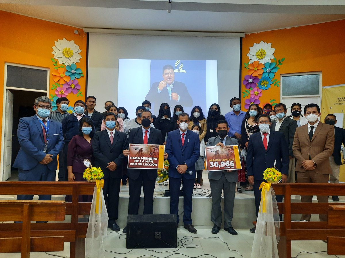 AdventistasMPN's tweet image. La Misión Peruana del Norte comprometida y conectada con el lanzamiento #Maná2023 📖 de @AdventistasUPN. 🇵🇪