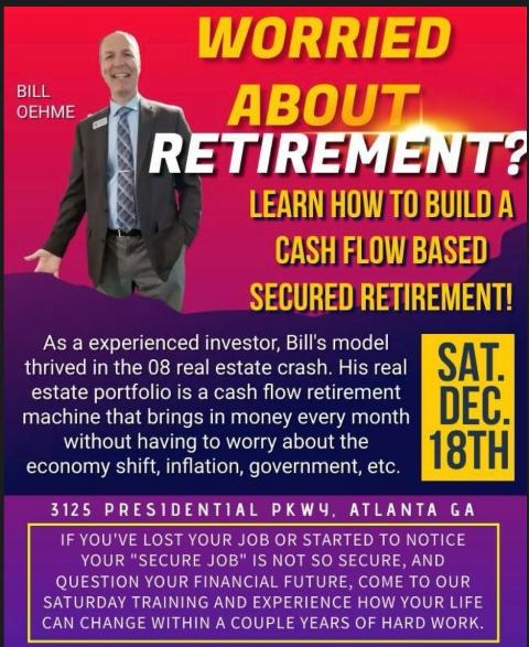 KmdInc's tweet photo. Interested in learning how to invest in real estate rentals? Join me on Saturday via live stream to hear how this guy currently makes $300K a year in rentals alone! Message for details and to reserve your FREE spot! https://t.co/bgM4g1weha