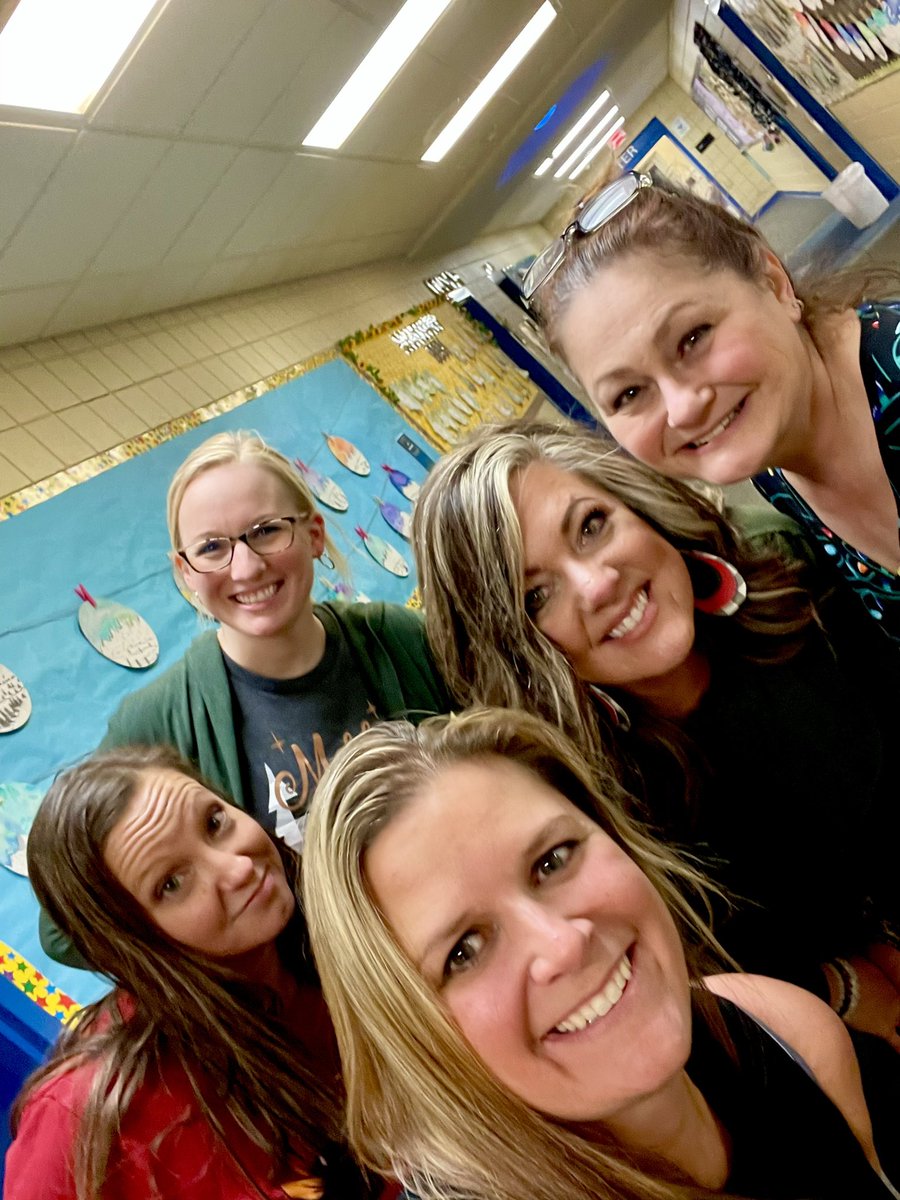 MendyGehrt's tweet photo. We survived hunkering down with the kiddos, other teachers, and parents. It’s a different type of scared when you’re making safety decisions for others. We are so glad everyone was safe! @SGElementary #sges323 https://t.co/k7tg9H9SVO