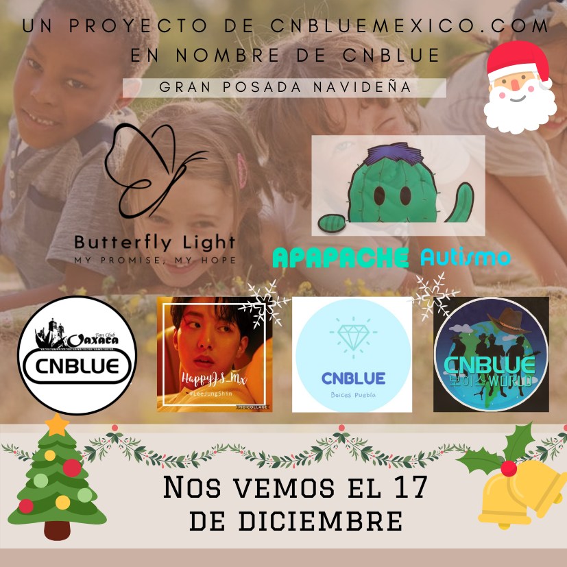 CNBLUEMexicoCOM's tweet photo. [Confirmado📢] [#RButterflyLight][#BOICESupport] Our Second Christmas Together | "Shine Together"]~Brillemos Juntos~ #CNBLUE 🥰🧐 Nuestra segunda navidad ha llegado! Mañana ULTIMO DÍA :D

https://t.co/pWDDjTs4gB

#BOICE #Yonghwa #Minhyuk #Jungshin https://t.co/deizACneW8