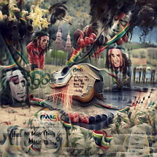 QuAI_NFTs's tweet photo. One good thing about music, when it hits you, you feel no pain.

~Bob Marley 

°°°
AI-Generated NFTs inspired by quotations from influential people.

https://t.co/Djh5b0lxXG
°°°
#NFT #AI #CryptoArt #Art #NFTCommunity #nfts #crypto #nftcollectors #nftcollectibles #nftdrop https://t.co/dgHG4kaFmm