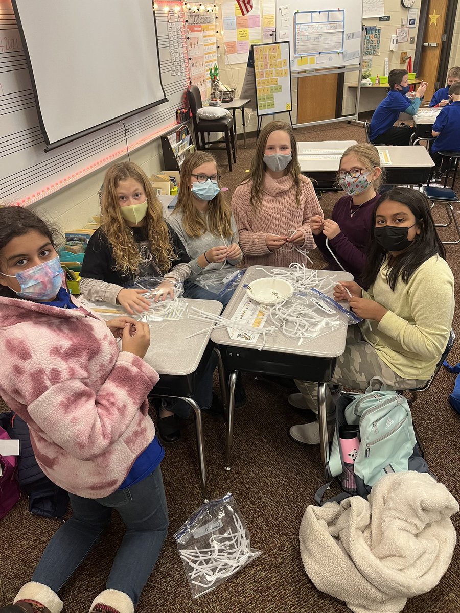PTELighthouse's tweet photo. We had a great time this week preparing for Jingle Jog. Don’t forget your $1 donation to Riley! https://t.co/CCTH4sUosb