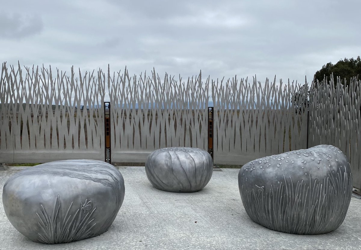 If you haven’t already - head out to the new Highway 101 Ped/Bike Bridge to see artist Mary Lucking’s “Baylands Vignette”! 

#CONVERSATIONPaloAlto