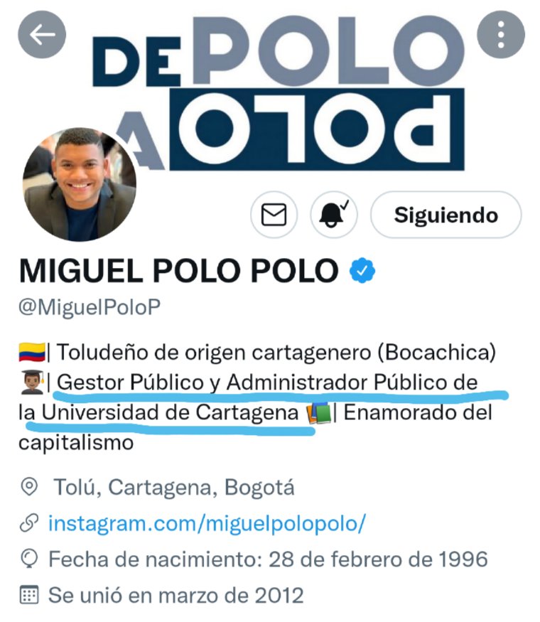 Wilson_Suaza_'s tweet photo. "Polo Polo, NO ES PROFESIONAL como dice, es TÉCNICO (Oculta la palabra en diploma) y sólo estuvo en la Universidad 3 semestres que además, fueron a distancia (los sábados)."

Mentiroso! https://t.co/gr5QzX343I