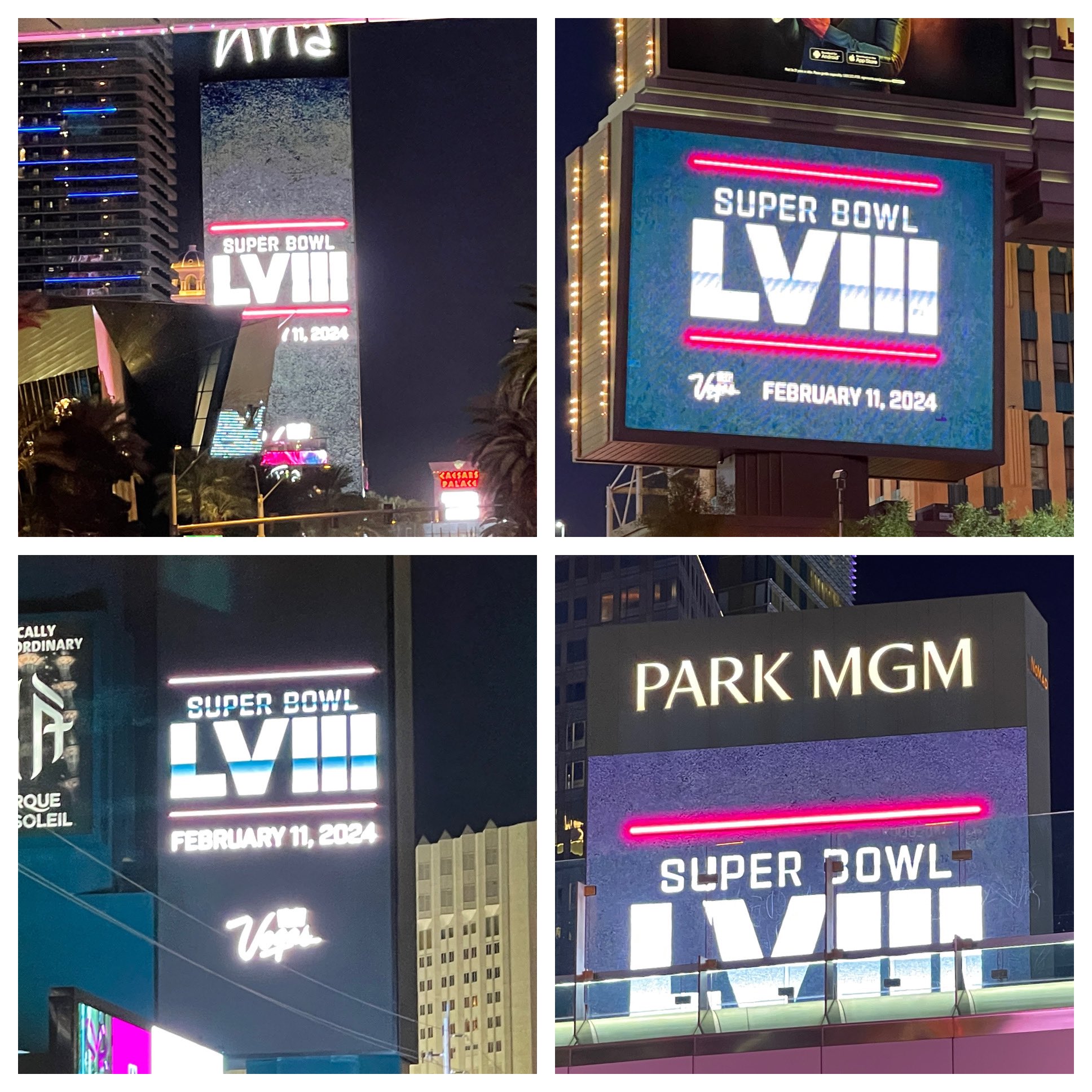 Super Bowl LVIII is coming to Las Vegas in 2024! #SBLVIII