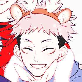 ᅠ
          ‍ ‍ ‍  ‍          ‍ ‍ ‍  ‍ ⧼  Jujutsu Kaisen  ໒  𝐈𝐂𝐎𝐍𝐒  ⧽ 
Nobara Kugisaki ⸝ Megumi Fushiguro ⸝ Satoru Gojo ⸝ Yūji Itadori
                                               © Ltlydia
                                         Hᥲρρყ Hoᥣιdᥲყs.ᐟ
ᅠ