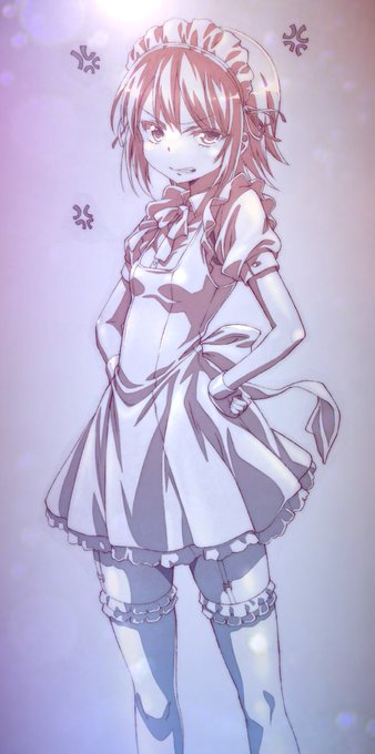 イライラしてる過去絵レタッチ。 