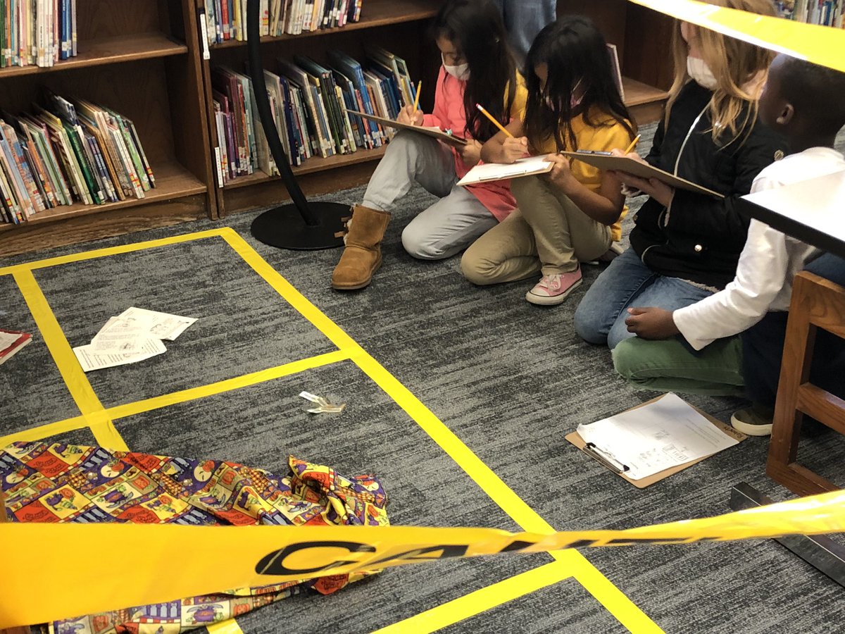 We celebrated the end of our mystery unit with using all our skills to solve the library mystery mess! <a href="/BormanPYP/">Borman PYP</a>