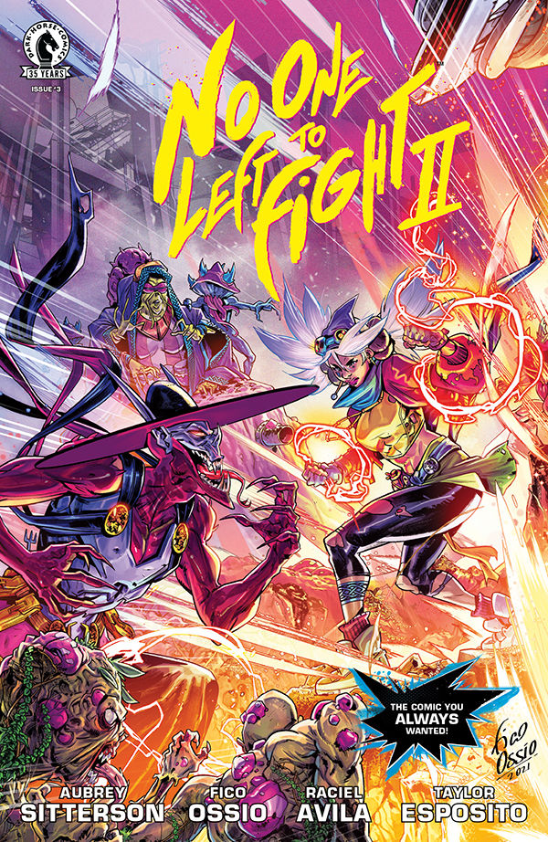 No One Left to Fight Series II finds our heroes venturing into mysterious territory this week, in search of an unusual cure for the ailment afflicting the world's greatest hero! bit.ly/3dTuyzZ 💥 💥 💥 

By <a href="/aubreysitterson/">aubrey🌋sitterson</a> <a href="/FicoOssio/">Fico Ossio</a> <a href="/Racielavila/">Raciel Avila Silva</a> <a href="/TaylorEspo/">🇦🇷 Taylor Esposito, Ghost Glyph Studios,letterer</a> #ncbd