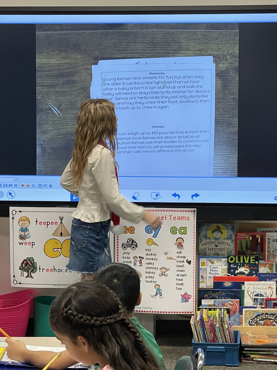 MrsAstrin's tweet photo. Kids Rule the School - This little lady right here… she could be my sub ANY day!! @oldunionES @Carrollisd #FabinFirst #BetterTogether https://t.co/PnaI4XFbpb