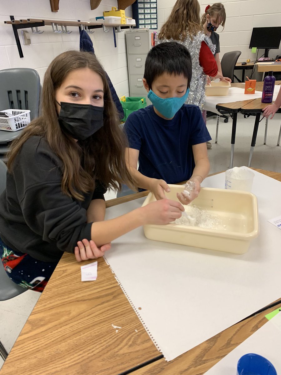 Miriam Morgan (@msmorgancty) on Twitter photo Potowmack FUTURA students testing different “fake” snow recipes.
<a href="/PotowmackES/">Potowmack Elementary School</a> Potowmack FUTURA students testing different “fake” snow recipes.
<a href="/PotowmackES/">Potowmack Elementary School</a>
