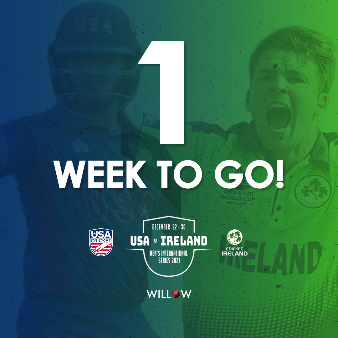 Be part of history and tune into the exciting #USAvIRE 🇺🇸☘️
Starts from December 22nd on Willow TV 🏏