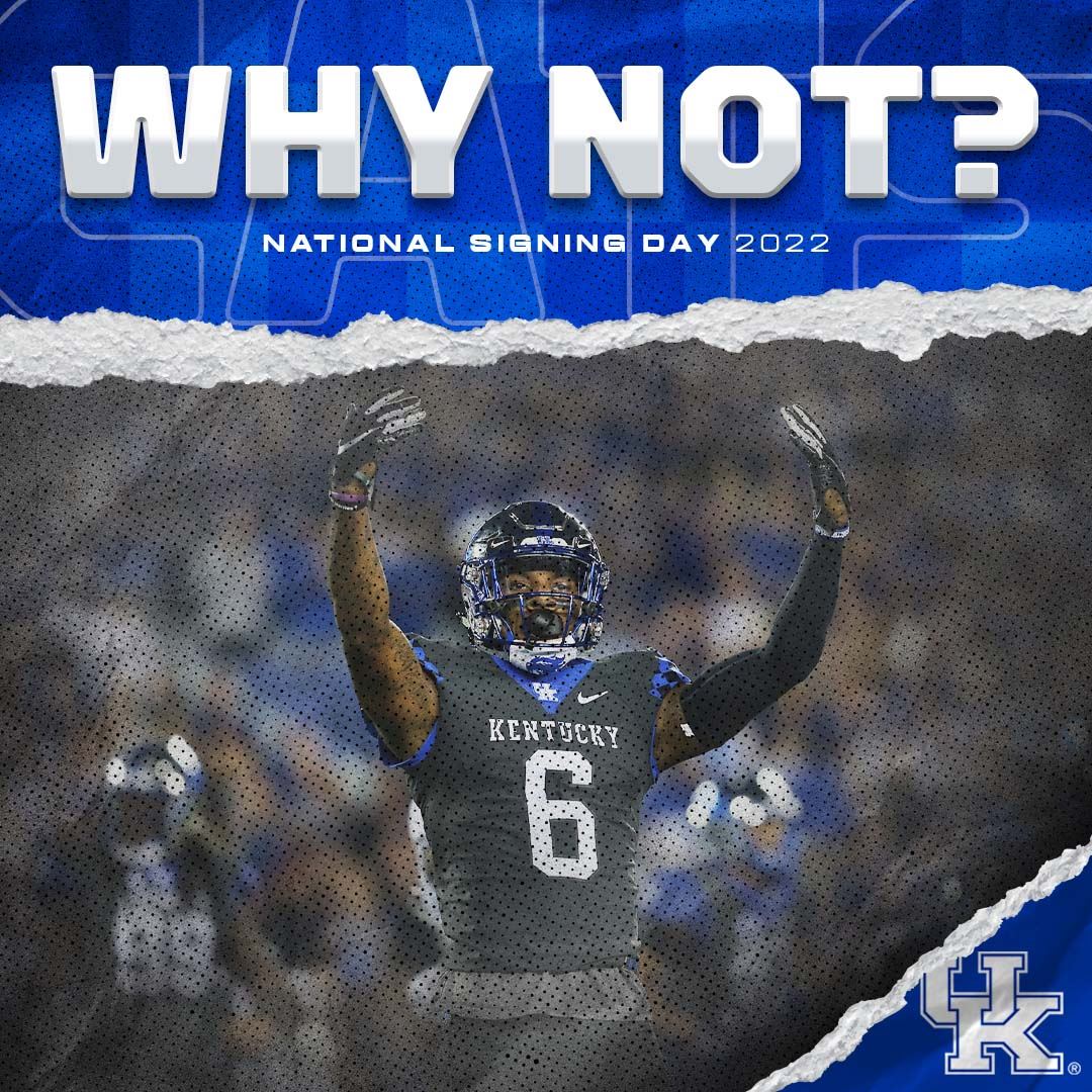 Welcome to the family! Great #NSD22 for @UKFootball

#BBN #WhyNot #RecruitAndDevelop 😼🏈