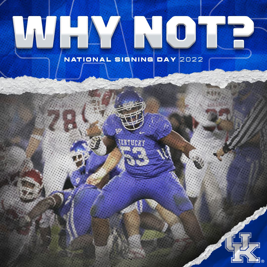 Welcome to the family! Great #NSD22 for @UKFootball

#BBN #WhyNot #RecruitAndDevelop 😼🏈