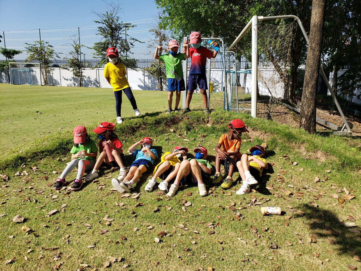 Rubysquared's tweet photo. Today as we watched the G4 and G5's head off to their sports day, KG asked when will it be our turn again? "I want to do sports day every day til I'm Grade 5!"
Thanks #PEteam for a memorable experience @ISPPCambodia https://t.co/fOeh03PGCL