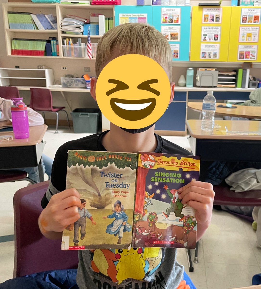 Ms_Campton's tweet photo. Thank you @bookharvestnc for providing “books on break” for my third graders! We couldn’t wait to start reading! 📚📖 #bookharvest #booksonbreak https://t.co/GEw2hT0phG