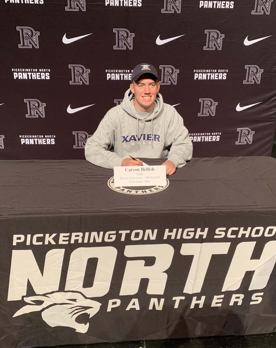 PN_Boys_Golf's tweet photo. Congratulations to @CarsonBellish for realizing your dream today. @Coach_Haus and @XavierMGOLF are getting a great student, person and golfer! 

#proudcoach
@PNAthletics 
@mr_ulbrich https://t.co/6NRay58nhu