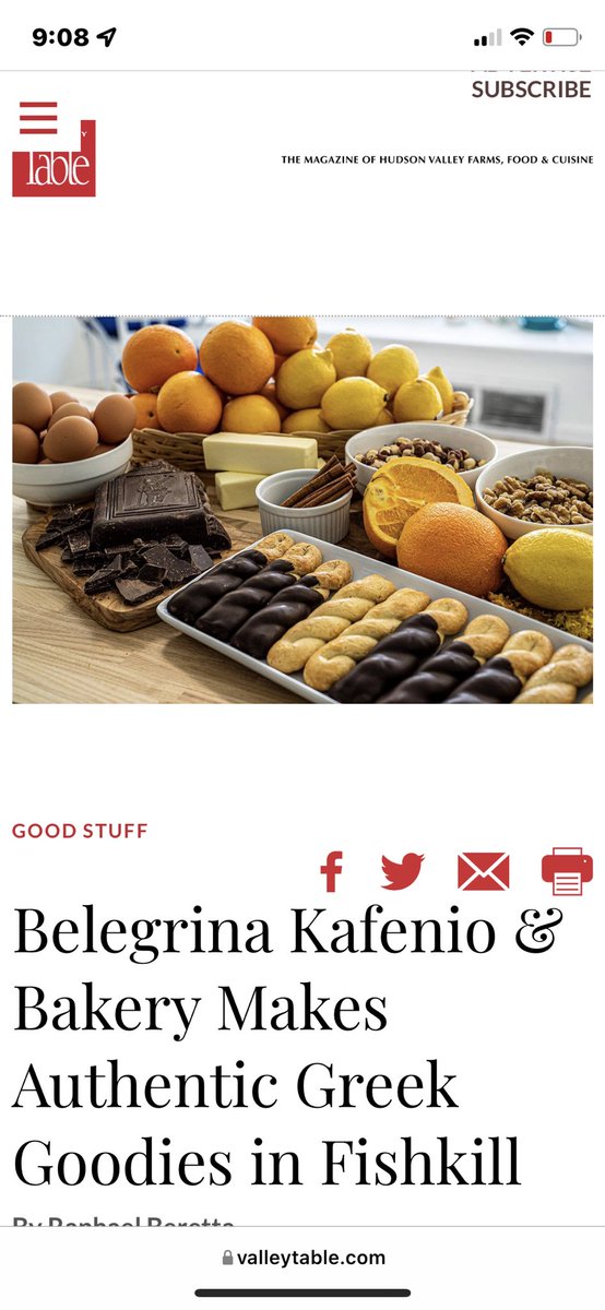 BelegrinaBakery's tweet photo. Wonderful article of our amazing story behind Belegrina Kafenio by @valleytable ! Thank you so much for the feature and beautiful article! Go check it out in the link in our story. https://t.co/ptVbzxNiP0