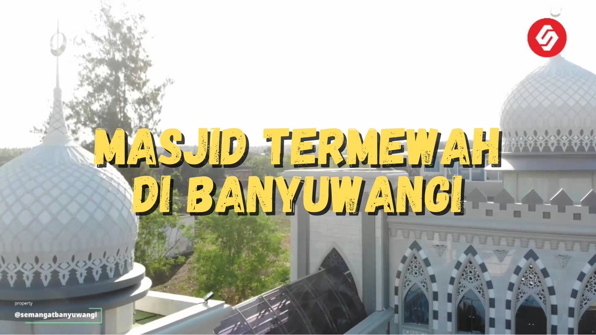 InformasiBWI's tweet photo. Masjid termewah di Banyuwangi yang wajib kalian kunjungi ❤🥰❤🥰❤🥰
#banyuwangi 

(Video Lengkapnya) 
👇👇👇👇
https://t.co/G9acHhXidn https://t.co/Hr3bYCT6dS