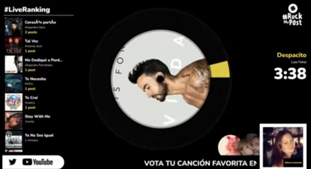 Sonando <a href="/LuisFonsi/">Luis Fonsi</a> en la #FiestaUMA <a href="/UMArgentina/">Universal Music Argentina</a> 💖😇