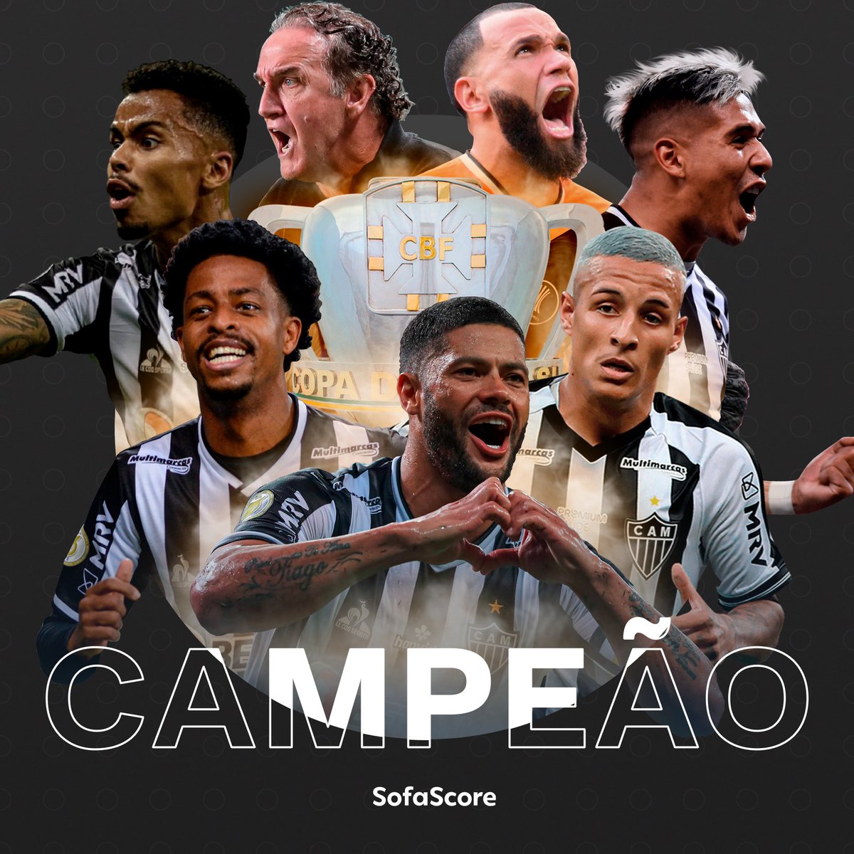 O <a href="/Atletico/">Atlético</a> é o campeão da Copa do Brasil 2021!

⚔️ 10 jogos
✅ 9 vitórias
❌ 1 derrota
📊 90.0% aproveitamento
⚽️ 22 gols marcados
🚫 6 gols sofridos
🛠 20 grandes chances
🔓 10 grandes chances cedidas

🔎 Conquistou o seu 2° título nacional na temporada!