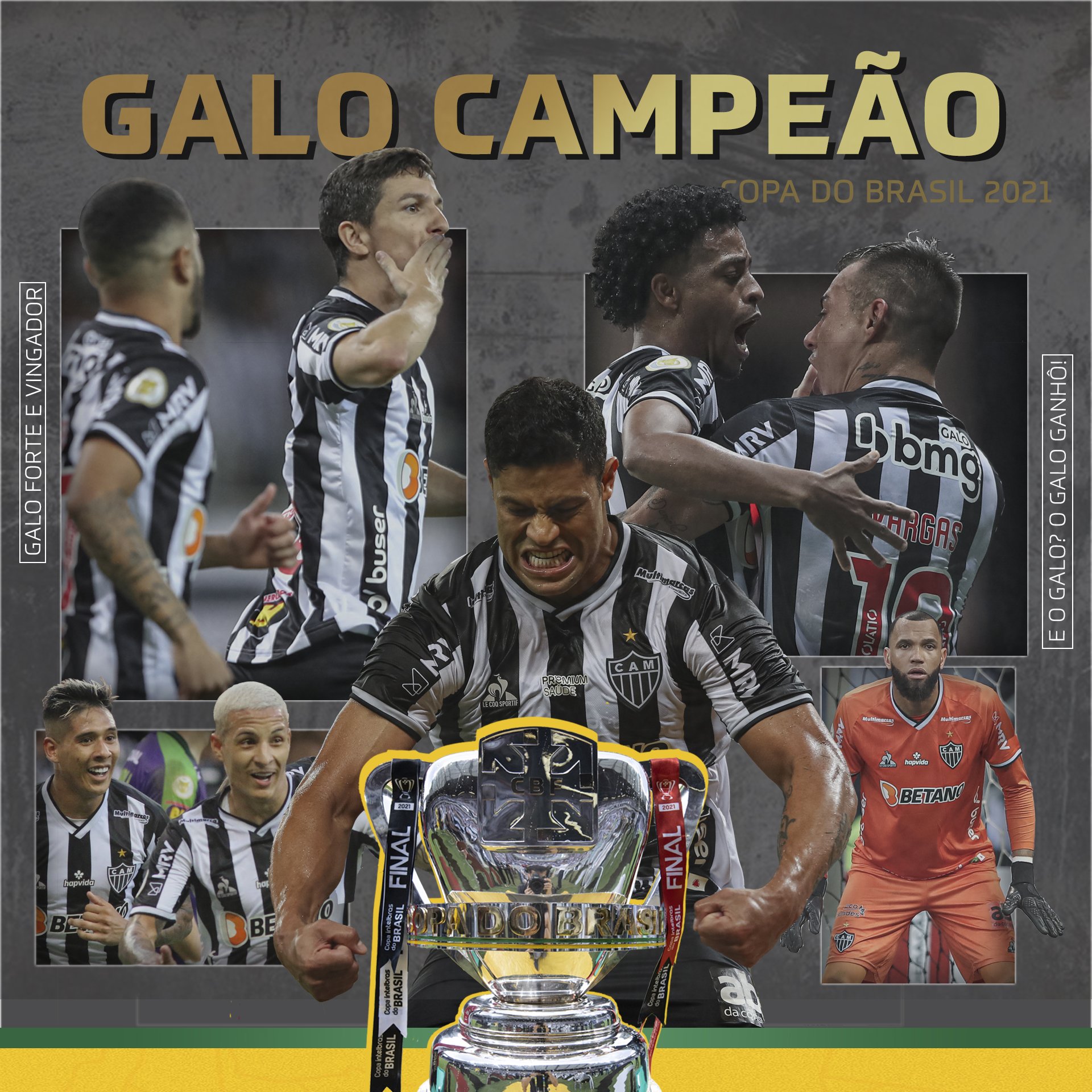 Atlético Mineiro campeão da Copa do Brasil 2021