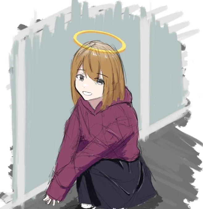 ラフ #イラスト 