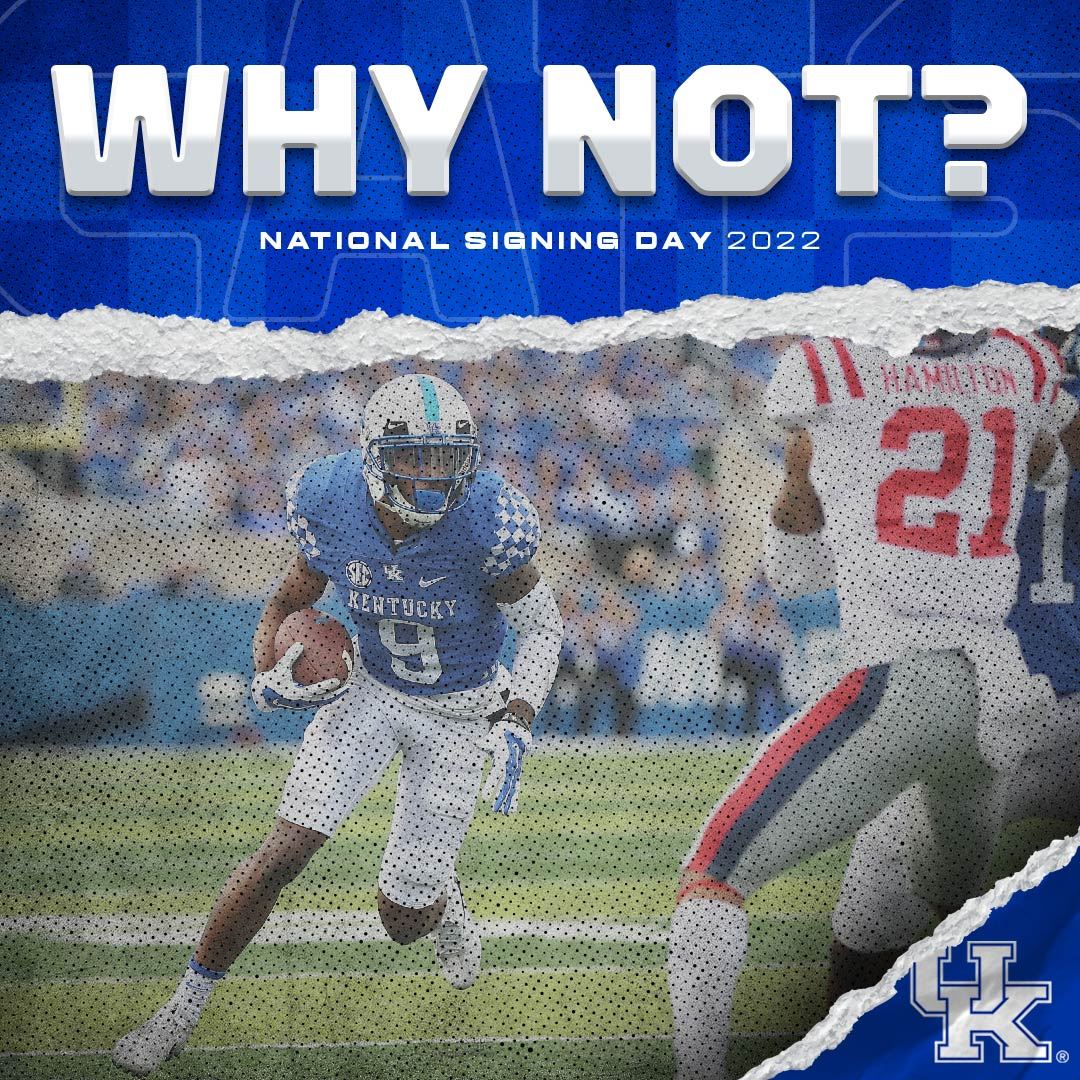 Welcome to the family! Great #NSD22 for @UKFootball

#BBN #WhyNot #RecruitAndDevelop 😼🏈