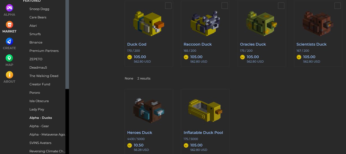 MkUltra452's tweet photo. @TheSandboxGame 6 ducks in the Alpha - Ducks Collection. #SandboxAlphaContest https://t.co/g5I8qmqc6B