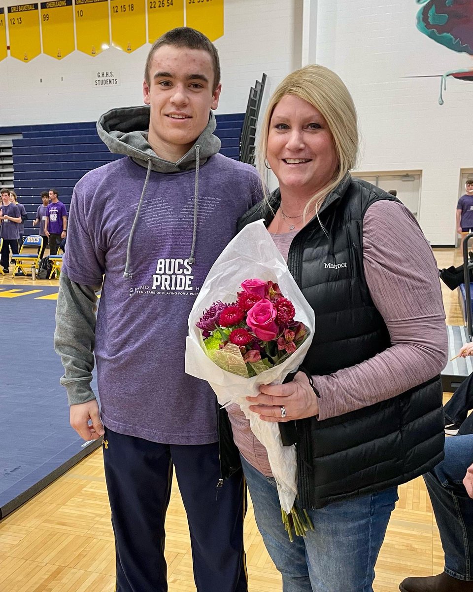 tracylnwilson's tweet photo. 💜Wrestling for a bigger purpose tonight!💜
#BucsPride
#Gratitude
#Grit
#Purpose https://t.co/MJjwBlwcsc
