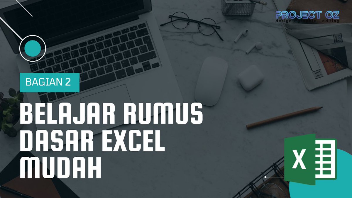 ProjectOzId's tweet image. Belajar rumus-rumus dasar Excel dengan mudah youtu.be/N6vMK3P1oNg