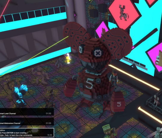 ChrisRaley10's tweet photo. @TheSandboxGame @deadmau5 so powerful, and the music was strong https://t.co/CJsEtzRzcE