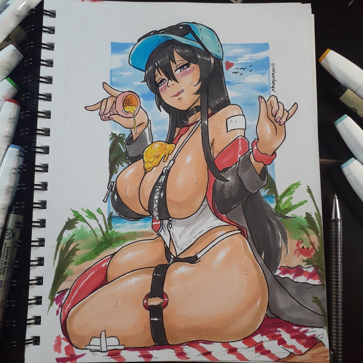 stormriderqv's tweet image. [OC Commission]
OC dressing similar Eimi from Blue Archive
#OC #FANART