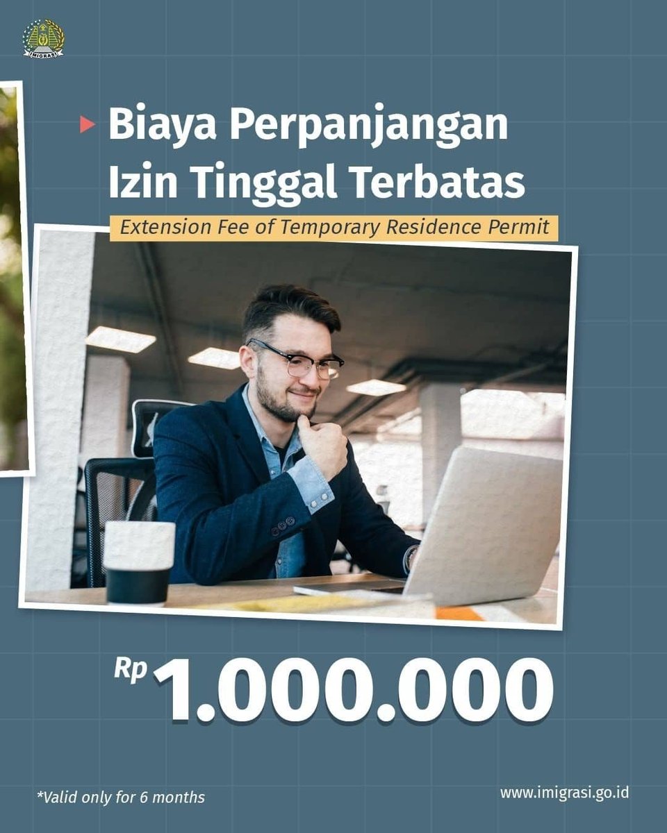 Imigrasinunukan's tweet photo. Sahabat Mido, ada yang belum tau berapa biaya perpanjangan izin tinggal keimigrasian? Cek infografis berikut yuk! Info selengkapnya bisa kamu akses di https://t.co/eG27NMR9Z3 yaaa!
#biayaizintinggal #izintinggal #staypermitindonesia #staypermit #perpanjanganizintinggal https://t.co/rGgpViJHxx