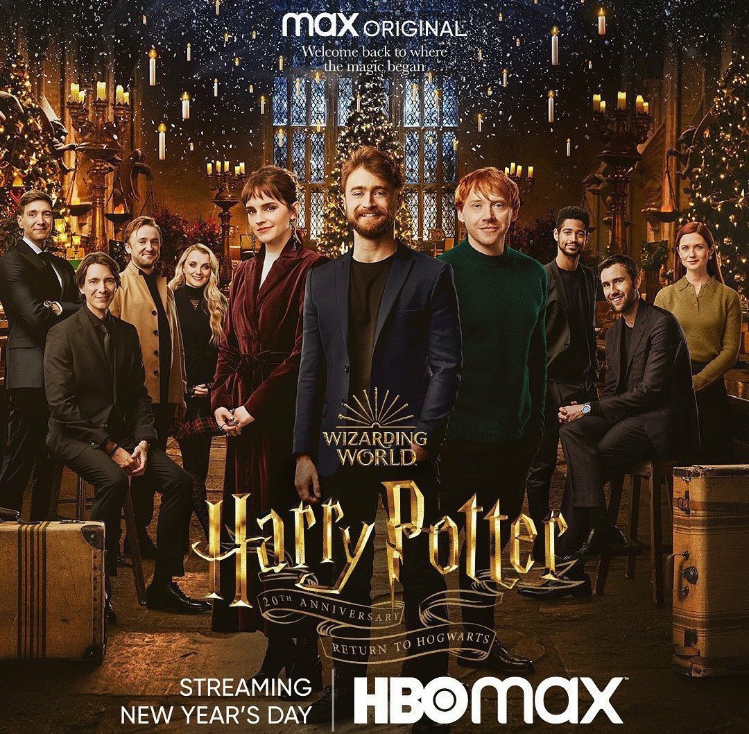 TicketCiinema's tweet photo. - حلقة لم الشمل لسلسلة افلام هاري بوتر و القادمه بتاريخ ١ يناير ٢٠٢٢. 

#HarryPotter 
#Cinema_Ticket https://t.co/jAxyFwpkuZ