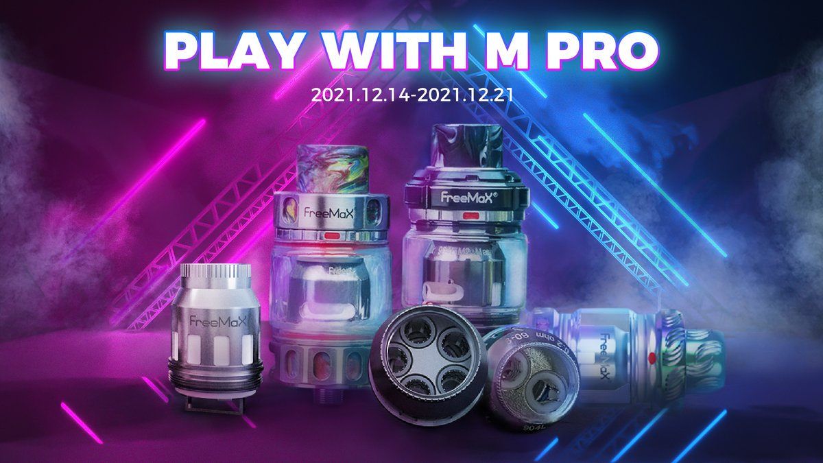 Freemaxvape's tweet photo. Play with Mesh Pro Tank Event!
Record everything about your Mesh Pro, shout out your LOVE to Mesh Pro!! ❤️
For more details please click the link: https://t.co/Bkb4eDu4t7
.
.
.
.
.
#freemaxvape #vape #PlaywithMPro #meshpro https://t.co/JvhMwA9WF2