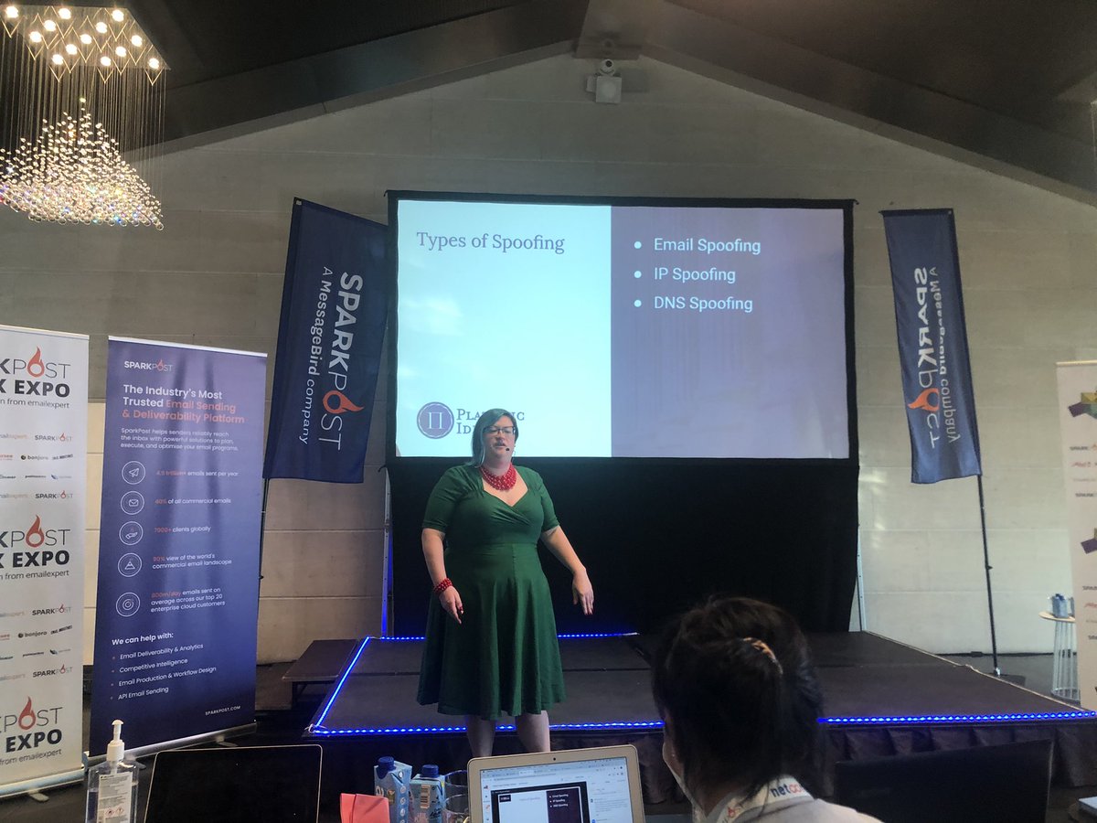 andrewbonar's tweet photo. Let’s talk spoofing with @lbblairTesting #InboxExpo https://t.co/gD2YttAQlu