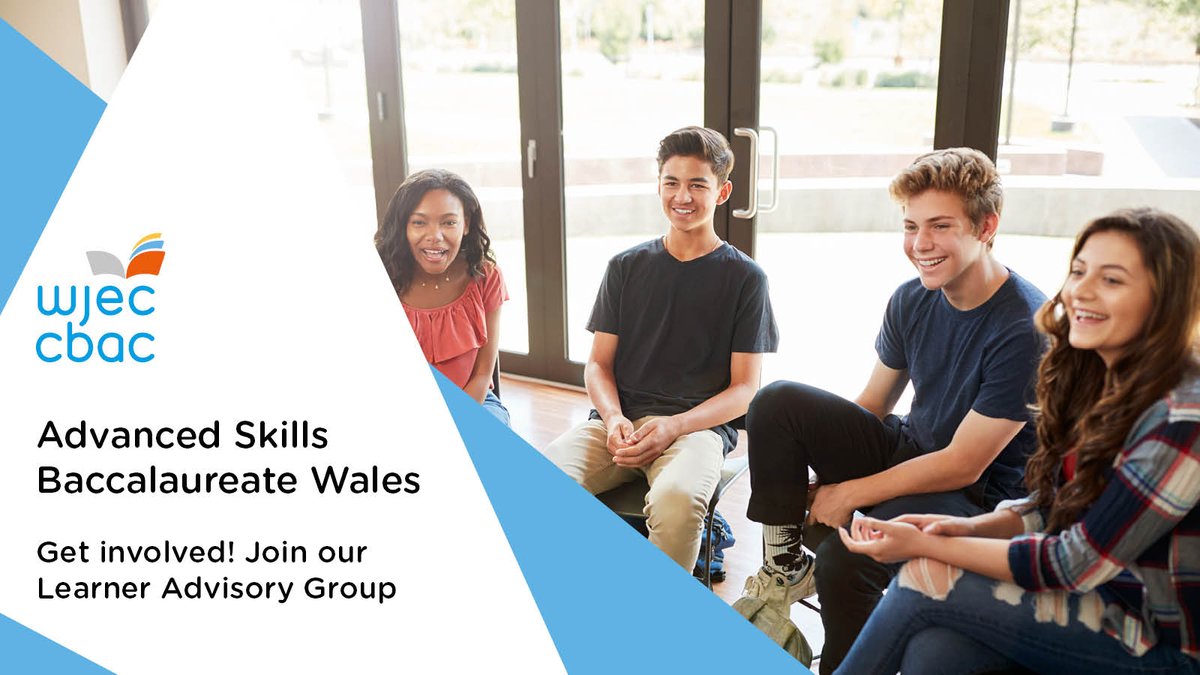 Are your students looking to gain new skills and/or spruce up their personal statement for uni?

There's still an opportunity for them to join our Learner Advisory group and help shape the new Advanced Skills Baccalaureate Wales!

👉 Please share: bit.ly/WJECASBW