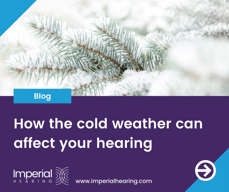 Hardening ear wax, increased risk of ear infections and damp hearing aids are all potential problems created by the cold weather.
Our blog gives advice on how to address these issues - imperialhearing.com/news/how-the-w…
#hardofhearing #coldweather #winterhearing
