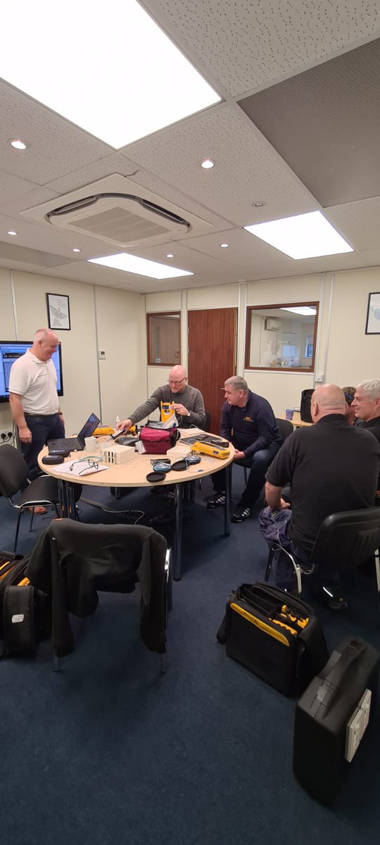BSCLltd's tweet photo. Our Engineers completing the Versiv Professional Copper and Fibre testing course - well done everyone! https://t.co/850jMcONk9