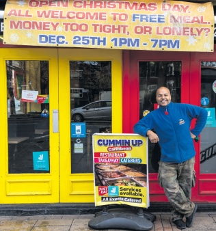 There are a number of community organisations and businesses offering a free meal to those who may be spending Christmas on their own, or who may be struggling financially and need emergency food provision. Please contact the project directly for more information.