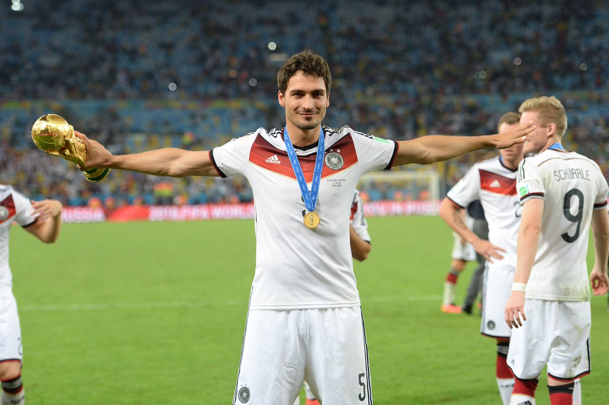 Happy birthday, <a href="/matshummels/">Mats Hummels</a>! 🎉

Our 2014 World Cup winner turns 3️⃣3️⃣ today 🏆🎂

#DieMannschaft