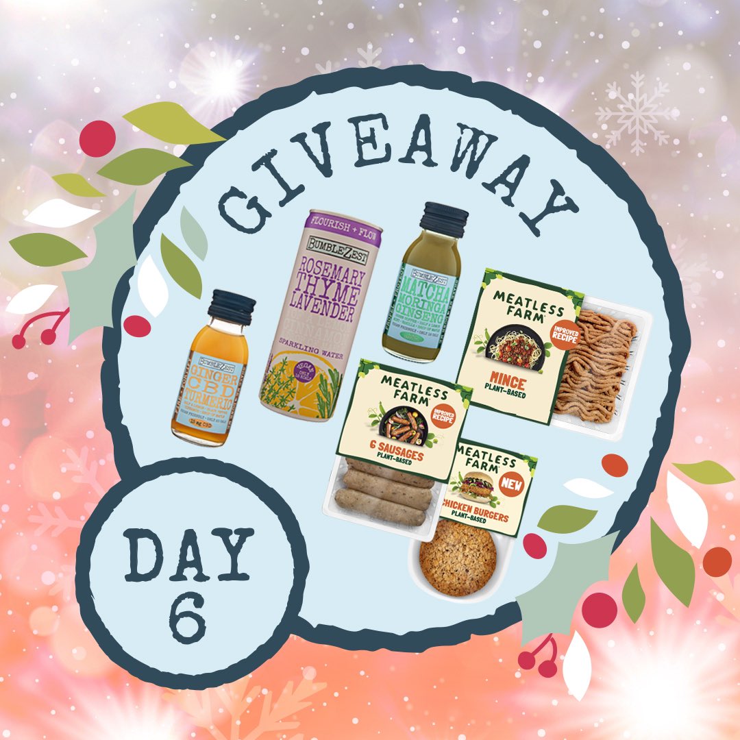 ✨ CHRISTMAS GIVEAWAY ✨ Be in with a chance to WIN some amazing prizes all throughout December! ⛄️ Today we have teamed up with @MeatlessFarm to give you a chance to get your hands on an amazing bundle. LIKE, FOLLOW & RETWEET to enter 💙 Winner announced on insta in 72hrs.