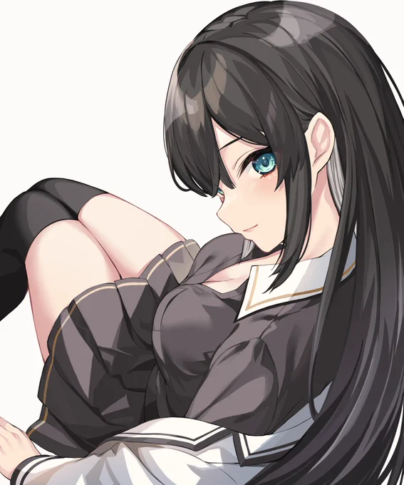 寄りかかってチラリ 